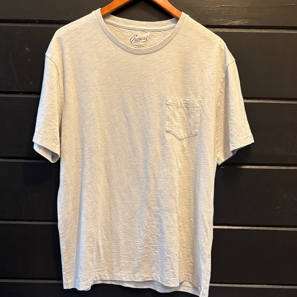 Grayers Light Gray Short Sleeve Tee